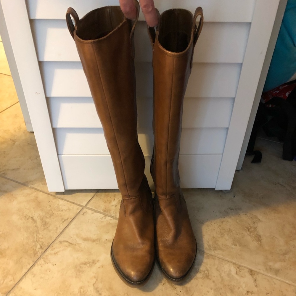 Arturo Chiang leather riding boots size 7